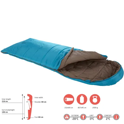 Спальный мешок Grand Canyon Utah 190 -3°C Caneel Bay Left (340010) - 5 - Robinzon.ua