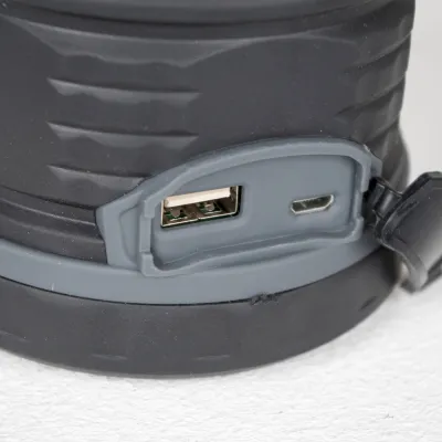 Фонарь кемпинговый Bo-Camp Delta High Power LED Rechargable 200 Lumen Black/Anthracite (5818891) - 6 - Robinzon.ua