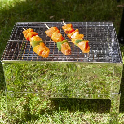 Гриль вугільний Bo-Camp Compact Delux Silver (8108360) - 5 - Robinzon.ua