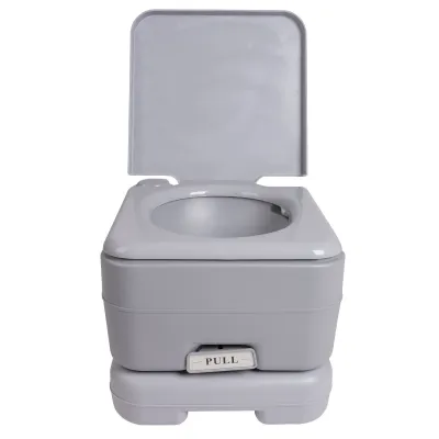 Біотуалет Bo-Camp Portable Toilet Flush 10 Liters Grey (5502825) - 5 - Robinzon.ua