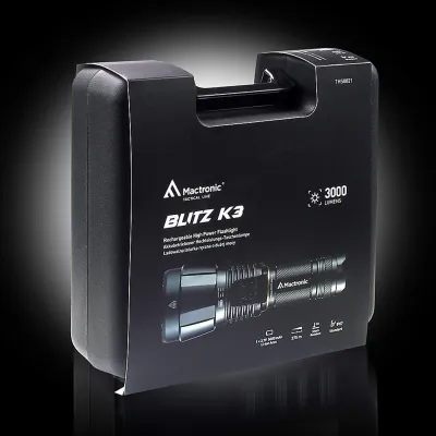 Ліхтар тактичний Mactronic Blitz K3 (3000 Lm) Rechargeable (THS0021) - 5 - Robinzon.ua