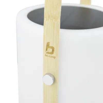 Фонарь кемпинговый Bo-Camp Longford Solar 150 Lumen Bamboo/White (5818878) - 4 - Robinzon.ua