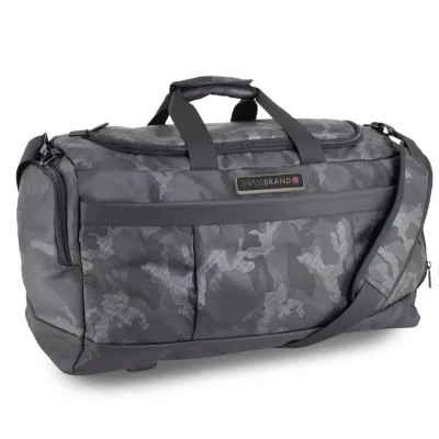 Сумка дорожная Swissbrand Boxter Duffle Bag 46 Dark Camo (SWB_DBBOX) - 1 - Robinzon.ua