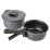 Набір посуду Bo-Camp Trekking 5 Pieces Anthracite (2300351) - 1 - Robinzon.ua