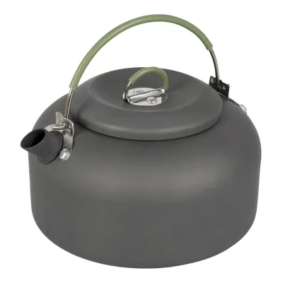 Чайник Bo-Camp Hard Anodized 1.4L Anthracite / Green (2200410) - 1 - Robinzon.ua