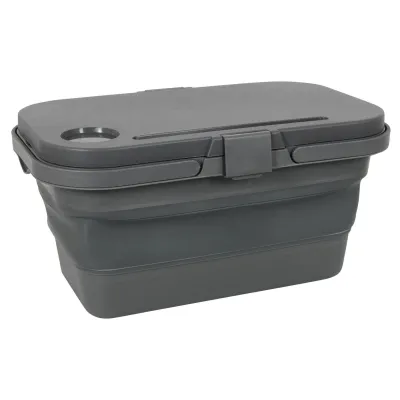 Корзина складная Bo-Camp Foldable Box With table Top 17L Grey (6303695) - 1 - Robinzon.ua