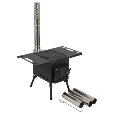 Печь дровяная Bo-Camp Falconwood Black (8618600) - 5 - Robinzon.ua