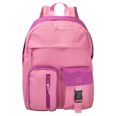 Рюкзак міський Semi Line 28 Pink/Rose (J4918-2) - 3 Рюкзак міський Semi Line 28 Pink/Rose (J4918-2) - 3 - Robinzon.ua
