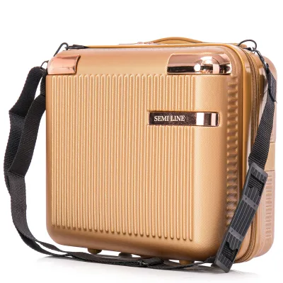 Бьюті-кейс Semi Line 16L Gold (T5663-2) - 2 Бьюті-кейс Semi Line 16L Gold (T5663-2) - 2 - Robinzon.ua