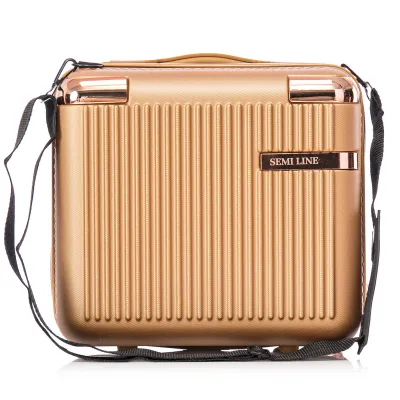 Бьюті-кейс Semi Line 16L Gold (T5663-2) - 3 Бьюті-кейс Semi Line 16L Gold (T5663-2) - 3 - Robinzon.ua