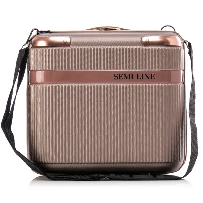 Бьюти-кейс Semi Line 16L Champagne (T5668-1) - 1 Бьюти-кейс Semi Line 16L Champagne (T5668-1) - 1 - Robinzon.ua