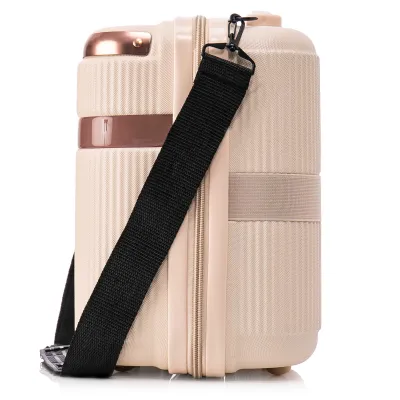 Бьюті-кейс Semi Line 16L Ecru (T5669-1) - 1 Бьюті-кейс Semi Line 16L Ecru (T5669-1) - 1 - Robinzon.ua