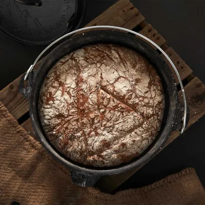 Казан з кришкою Groenberg Askja Pot 30 cm / 7 L Black (266017) - 5 - Robinzon.ua