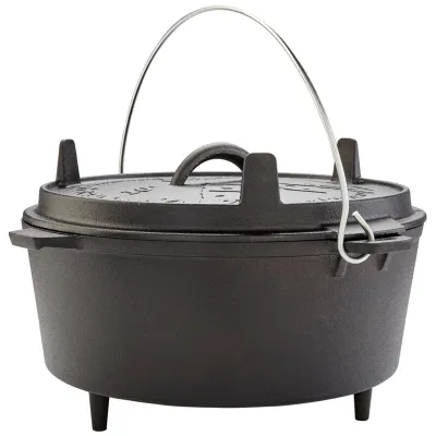 Казан з кришкою Groenberg Askja Pot 33 cm / 10 L Black (266018) - 6 - Robinzon.ua
