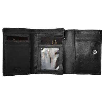 Кошелек женский кожаный Semi Line RFID Black (P8272-0) - 1 - Robinzon.ua
