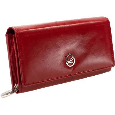 Гаманець жіночий шкіряний Semi Line RFID Red (P8273-2) - 2 - Robinzon.ua
