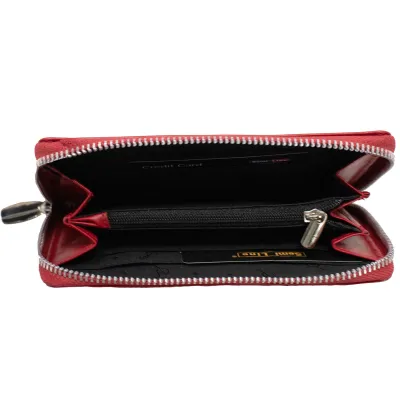 Гаманець жіночий шкіряний Semi Line RFID Red (P8271-2) - 2 Гаманець жіночий шкіряний Semi Line RFID Red (P8271-2) - 2 - Robinzon.ua