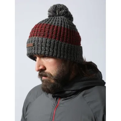 Шапка Montane Top Out Bobble Beanie, Shadow, р.One Size (HTOBBSHAO6) - 1 - Robinzon.ua