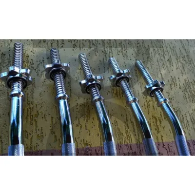 Гриф W-подібний 1.2 м з діаметром 25 мм Гантелі, гирі, штанги та диски хромований - 1 - Robinzon.ua