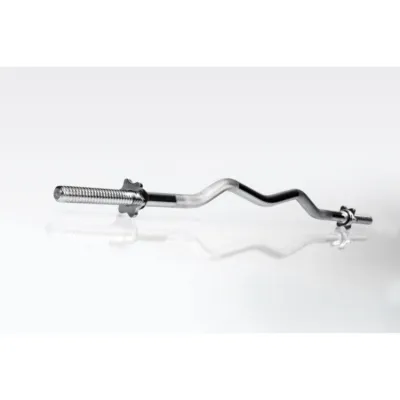 Гриф W-подібний 1.2 м з діаметром 25 мм Гантелі, гирі, штанги та диски хромований - 4 - Robinzon.ua