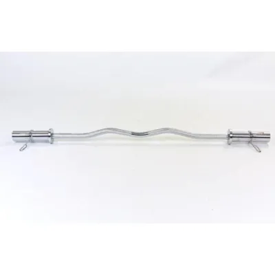 Гриф W-образный 120 см 50 мм на втулках хромированный - 1 - Robinzon.ua