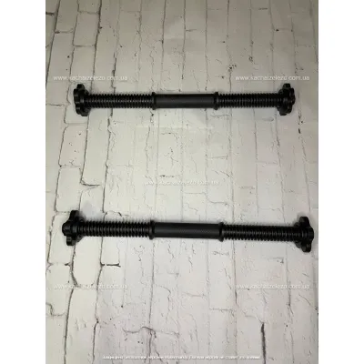 Грифи гантельні по 45 см з діаметром 30 мм 2 шт Гантелі, гирі, штанги та диски металопластикові - 2 Грифи гантельні по 45 см з діаметром 30 мм 2 шт Гантелі, гирі, штанги та диски металопластикові - 2 - Robinzon.ua