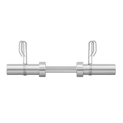 Гриф гантельний олімпійський на 50 см з діаметром 50 мм хромований - 2 - Robinzon.ua