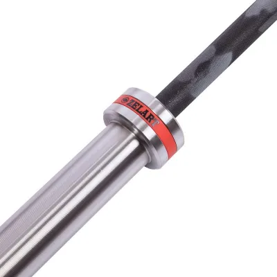 Гриф для штанги олимпийский для кроссфита 220 см 50 мм до 680 кг хромированный - 3 - Robinzon.ua