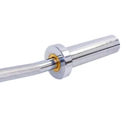 Гриф Z-подібний Zelart 120 см 50 мм на підшипниках хромований - 2 - Robinzon.ua