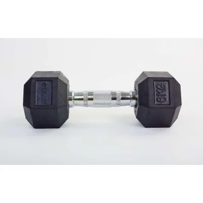 Гантель 6 кг цельная шестигранная гексагональная Zelart - 1 - Robinzon.ua