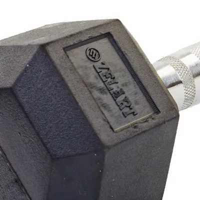 Гантель 8 кг цельная шестигранная гексагональная Zelart - 2 - Robinzon.ua