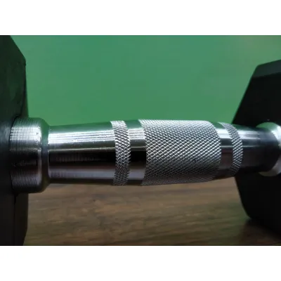 Гантель 7.5 кг цельная шестигранная гексагональная Zelart - 5 - Robinzon.ua