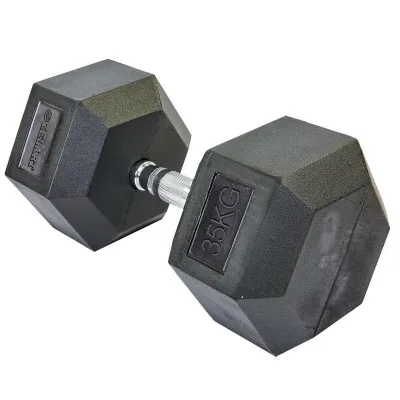 Гантель 35 кг цільна шестигранна гексагональна Zelart - 4 Гантель 35 кг цільна шестигранна гексагональна Zelart - 4 - Robinzon.ua