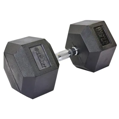 Гантель 37.5 кг цільна шестигранна гексагональна Zelart - 3 Гантель 37.5 кг цільна шестигранна гексагональна Zelart - 3 - Robinzon.ua