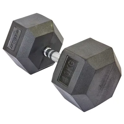 Гантель 40 кг цільна шестигранна гексагональна Zelart - 4 Гантель 40 кг цільна шестигранна гексагональна Zelart - 4 - Robinzon.ua