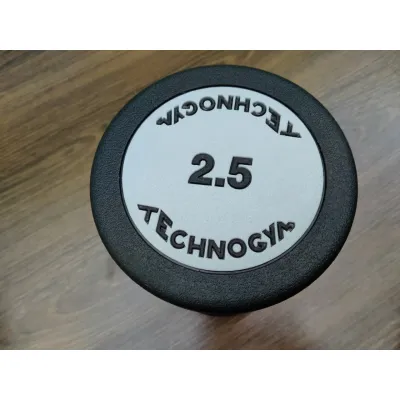 Гантель 2.5 кг цільна поліуретанова TECHNOGYM - 4 Гантель 2.5 кг цільна поліуретанова TECHNOGYM - 4 - Robinzon.ua