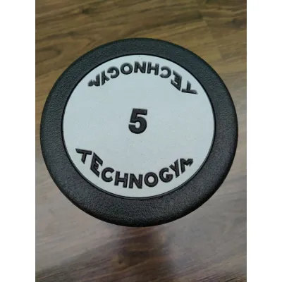 Гантель 5 кг цільна поліуретанова TECHNOGYM - 4 Гантель 5 кг цільна поліуретанова TECHNOGYM - 4 - Robinzon.ua