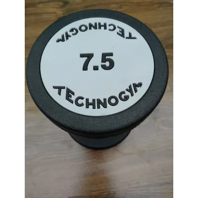 Гантель 7.5 кг цільна поліуретанова TECHNOGYM - 3 Гантель 7.5 кг цільна поліуретанова TECHNOGYM - 3 - Robinzon.ua