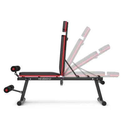Скамья для жима регулируемая Hop Sport 2040HB складная - 3 - Robinzon.ua