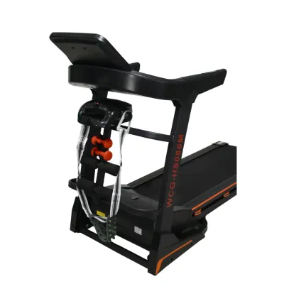 Бігова доріжка електрична KZ-HS086M + Гантелі + Масажер - 3 - Robinzon.ua