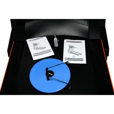 Бігова доріжка електрична KZ-HS086M + Гантелі + Масажер - 5 - Robinzon.ua