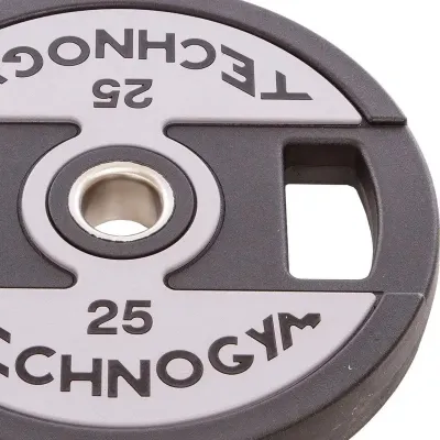 Диск обгумований 25 кг на гриф 50 мм TECHNOGYM TG-1837-25 - 1 Диск обгумований 25 кг на гриф 50 мм TECHNOGYM TG-1837-25 - 1 - Robinzon.ua