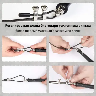 Cкакалка cкоростная на подшипниках для Кроссфиту Фитнес - 5 - Robinzon.ua