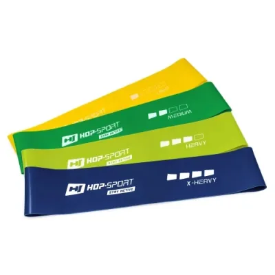 Набір резинок для фітнесу 500x50 мм Hop-Sport L550 - 1 Набір резинок для фітнесу 500x50 мм Hop-Sport L550 - 1 - Robinzon.ua