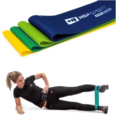 Набір резинок для фітнесу 500x50 мм Hop-Sport L550 - 5 Набір резинок для фітнесу 500x50 мм Hop-Sport L550 - 5 - Robinzon.ua