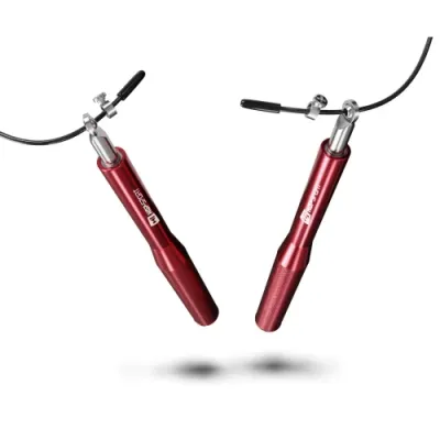 Скакалка Crossfit с алюминиевыми ручками Hop-Sport A020 красный - черный - 4 Скакалка Crossfit с алюминиевыми ручками Hop-Sport A020 красный - черный - 4 - Robinzon.ua