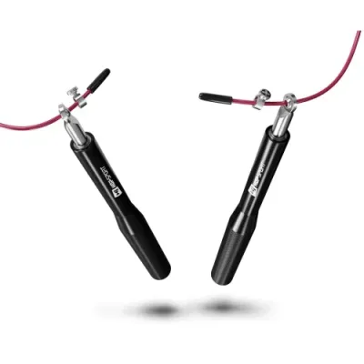 Скакалка Crossfit з алюмінієвими ручками Hop-Sport A020 чорний - 3 Скакалка Crossfit з алюмінієвими ручками Hop-Sport A020 чорний - 3 - Robinzon.ua