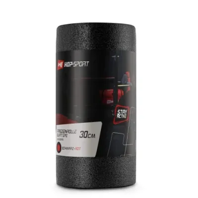 Массажный ролик 30*15 см Hop-Sport A030 черный c красным - 2 Массажный ролик 30*15 см Hop-Sport A030 черный c красным - 2 - Robinzon.ua