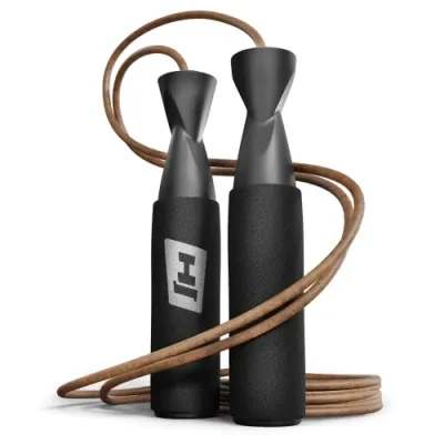 Скакалка кожаная с подшипниками и мягкой рукояткой Hop-Sport L015 - 2 - Robinzon.ua