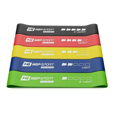 Набір резинок для фітнесу 600x50 мм Hop-Sport L650-4 - 1 Набір резинок для фітнесу 600x50 мм Hop-Sport L650-4 - 1 - Robinzon.ua